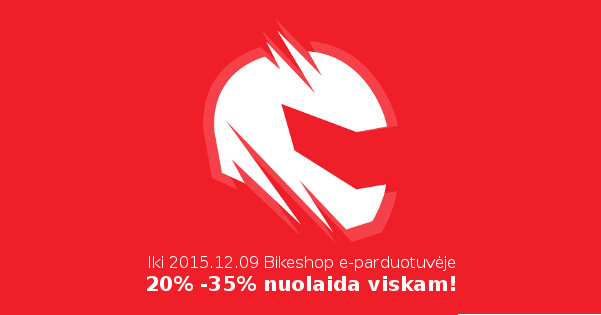 2015.12.07 - 09 d. nuolaidos iki 35%!