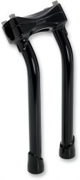 BILTWELL 30,5 CM MURDOCK PULLBACK STEEL RISER SATIN BLACK