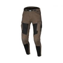 Moto džinsai Macna BOMBAR Brown / Black