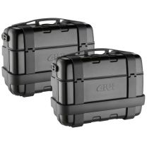 GIVI TREKKER SIDE-CASE 33 LT SET 2PBLACK LINE (TRK33BPACK2)